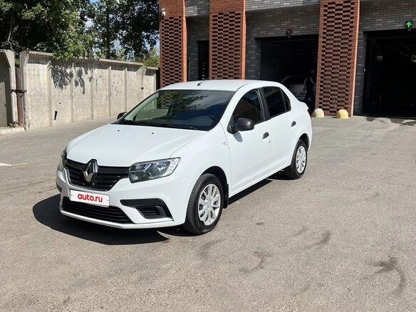 2019 Renault Logan II Рестайлинг, белый, 1460000 рублей