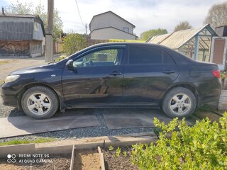 2008 Toyota Corolla X (E140, E150), чёрный, 850000 рублей, вид 4