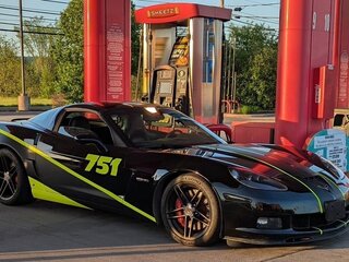 2007 Chevrolet Corvette Z06 C6, чёрный, 6000000 рублей, вид 1