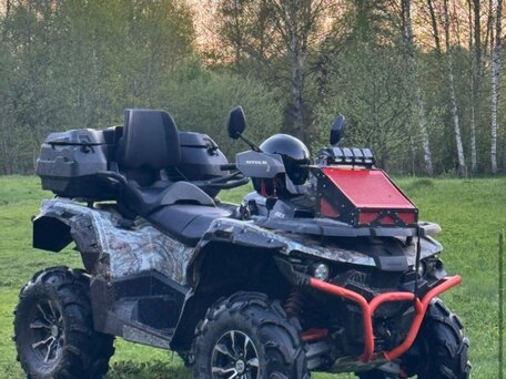 2018 Stels ATV-850 Guepard Trophy, серый, 850000 рублей, вид 2