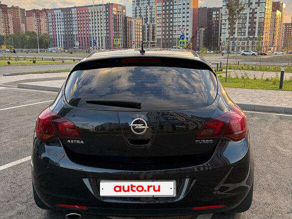 2011 Opel Astra J, чёрный - вид 8