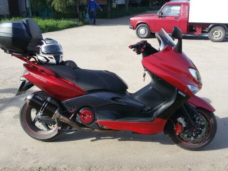 2006 Yamaha TMAX, пурпурный, 500000 рублей, вид 5