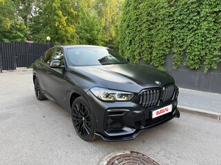 2021 BMW X6 M50d III (G06), серый, 8000000 рублей, вид 4