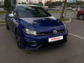 2019 Volkswagen Golf R VII Рестайлинг, синий, 4000000 рублей, вид 2
