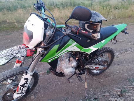 2018 Racer Enduro, зелёный, 75000 рублей, вид 3