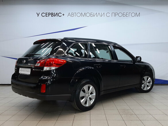 2011 Subaru Outback IV, чёрный - вид 2