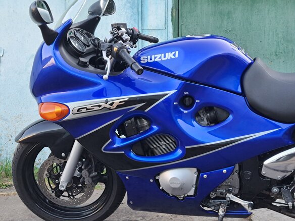 2003 Suzuki GSX 600F Katana, синий, 320000 рублей - вид 5