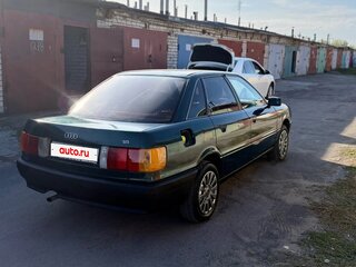 1991 Audi 80 IV (B3), зелёный, 115000 рублей, вид 5