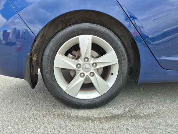 2013 Hyundai Elantra V (MD), синий - вид 11