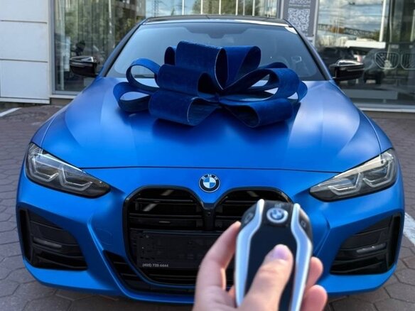 2020 BMW 4 серии 420d xDrive G22, G23, G26, синий