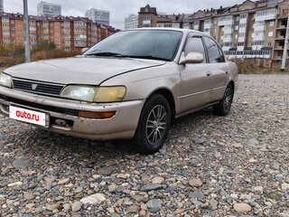 1993 Toyota Corolla VII (E100), коричневый, 250000 рублей, вид 3