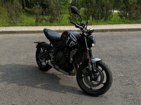 2022 Triumph Trident 660, чёрный, 950000 рублей, вид 2