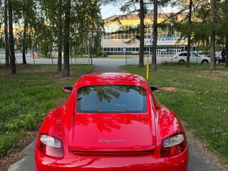 2007 Porsche Cayman I (987), красный, 2700000 рублей, вид 3