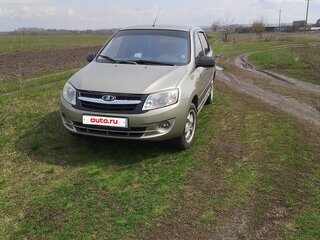 2012 Lada (ВАЗ) Granta I, серый, 420000 рублей, вид 2