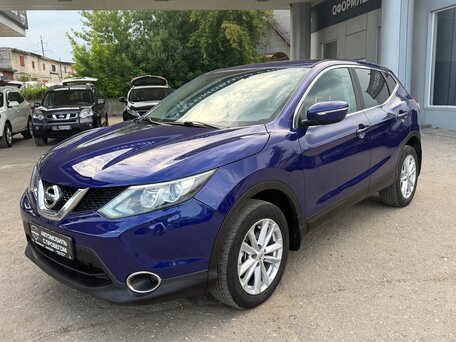 2014 Nissan Qashqai II, синий, 1385000 рублей, вид 3