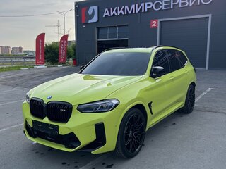 2021 BMW X3 M Competition I (F97) Рестайлинг, жёлтый, 9500000 рублей, вид 1