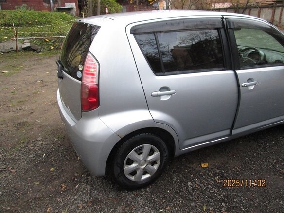2008 Toyota Passo I (C10), серебристый, 455000 рублей - вид 2