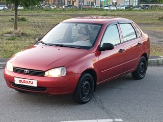2006 Lada (ВАЗ) Kalina I, красный, 175000 рублей, вид 2