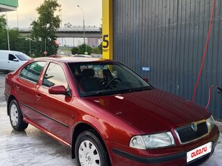 2006 Skoda Octavia I (A4) Рестайлинг, красный, 265000 рублей, вид 1