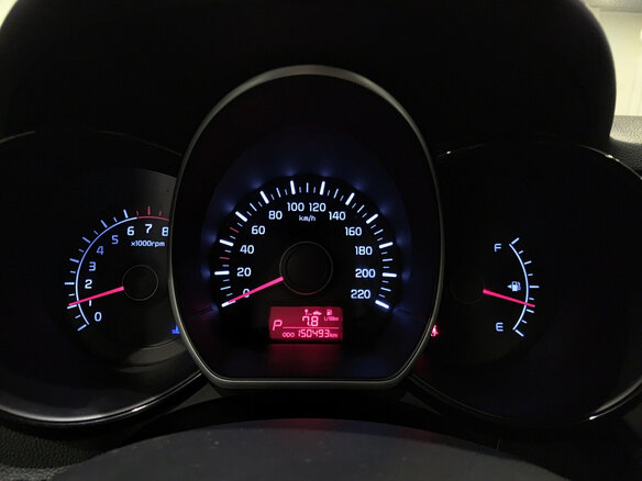 2013 Kia Rio 4-speed III, чёрный, 870000 рублей - вид 12