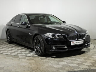 2013 BMW 5 серии 520d VI (F10/F11/F07) Рестайлинг, чёрный, 2299700 рублей, вид 3