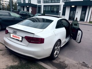 2009 Audi A5 I (8T), белый, 1150000 рублей, вид 4