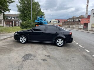 2008 Mitsubishi Lancer X, чёрный, 900000 рублей, вид 5