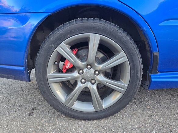 2006 Subaru Impreza WRX II Рестайлинг 2, синий, 1390000 рублей - вид 11