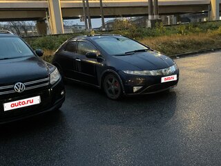 2007 Honda Civic VIII, синий, 500000 рублей, вид 4