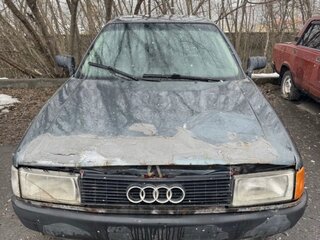 1990 Audi 80 IV (B3), серый, 75000 рублей, вид 2