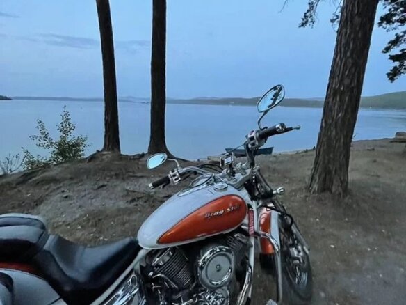 2001 Yamaha XVS1100, белый, 600000 рублей - вид 12
