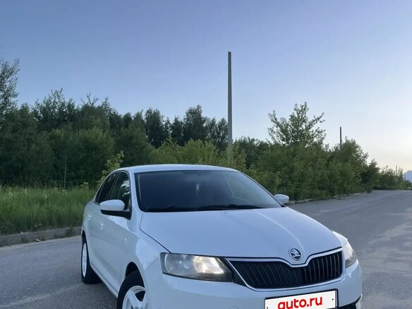 2016 Skoda Rapid I, белый, 700000 рублей - вид 4