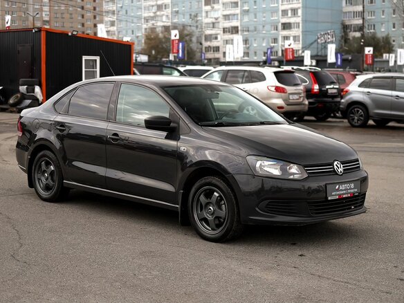 2012 Volkswagen Polo V, серый, 589000 рублей - вид 3