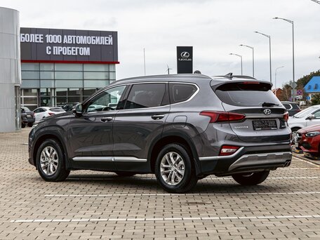 2018 Hyundai Santa Fe IV, серый, 2595000 рублей, вид 4