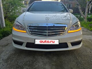 2008 Mercedes-Benz S-Класс 350 Long V (W221), белый, 1050000 рублей, вид 2