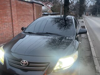 2008 Toyota Corolla X (E140, E150), чёрный, 650000 рублей, вид 1