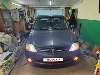 2007 Renault Logan I, серый, 215000 рублей, вид 1