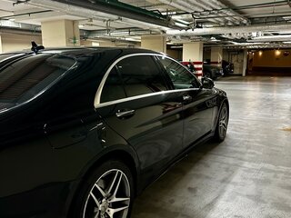 2019 Mercedes-Benz S-Класс 450 Long VI (W222, C217) Рестайлинг, чёрный, 4600000 рублей, вид 3