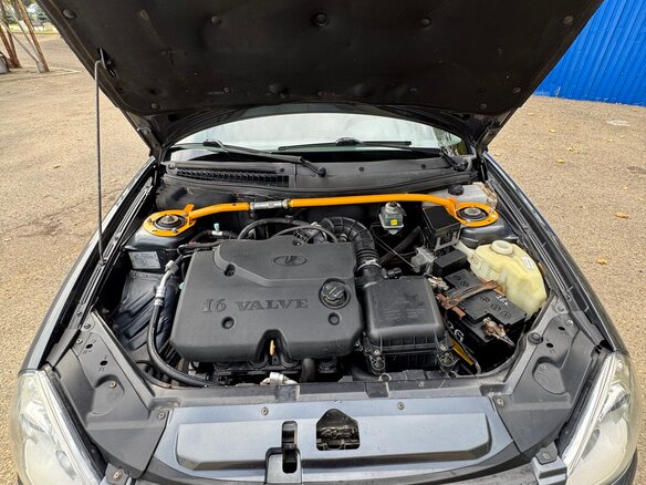 2013 Lada (ВАЗ) Priora I Рестайлинг, серебристый, 470000 рублей - вид 8