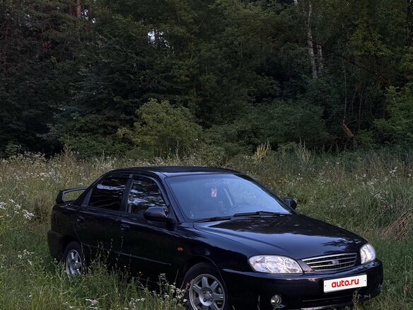 2006 Kia Spectra I Рестайлинг 2, чёрный, 390000 рублей - вид 1