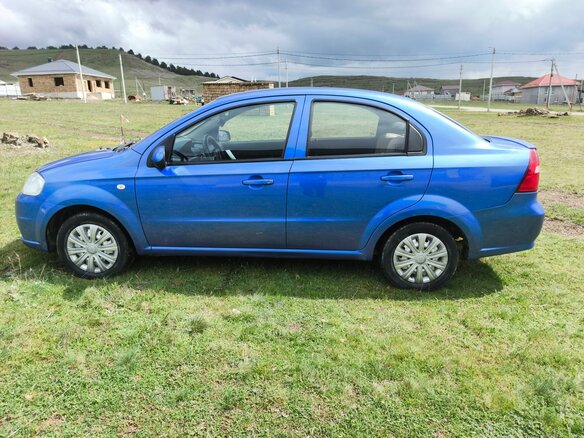 2008 Chevrolet Aveo I Рестайлинг, синий, 450000 рублей - вид 5
