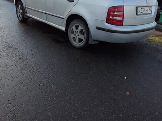 2002 Skoda Fabia I, серебристый, 200000 рублей, вид 3