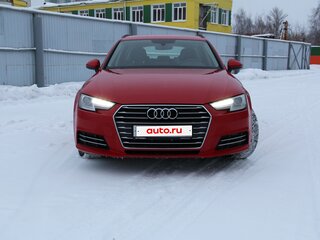 2017 Audi A4 V (B9), красный, 1830000 рублей, вид 2