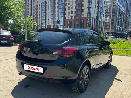 2012 Opel Astra J, чёрный, 720000 рублей, вид 3