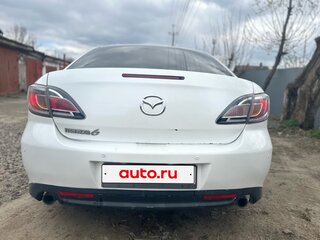 2011 Mazda 6 II (GH) Рестайлинг, белый, 700000 рублей, вид 5