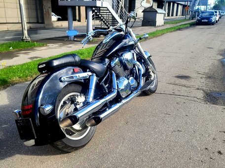 2004 Honda VTX 1800, чёрный, 1000000 рублей, вид 1
