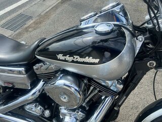 2009 Harley-Davidson Dyna Low Rider, серебристый, 727000 рублей, вид 3