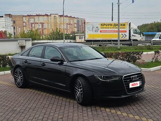 2014 Audi A6 IV (C7), чёрный, 1250000 рублей, вид 3