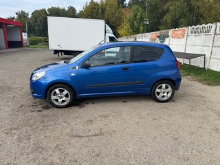 2009 Chevrolet Aveo I Рестайлинг, синий, 350000 рублей, вид 2
