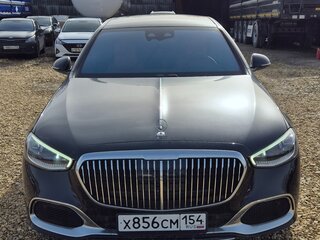 2022 Mercedes-Benz Maybach S-Класс 580 II (Z223), чёрный, 20690000 рублей, вид 2